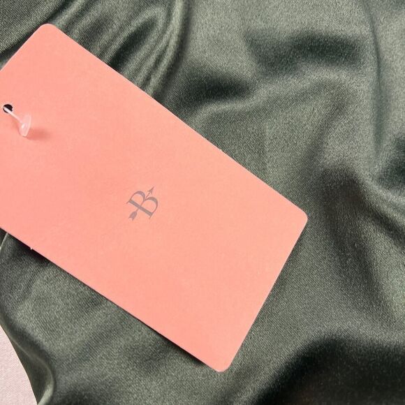 BHLDN Dark Green Midi Dress - Picture 11 of 16